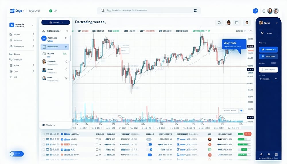 AI-powered trading platform interface