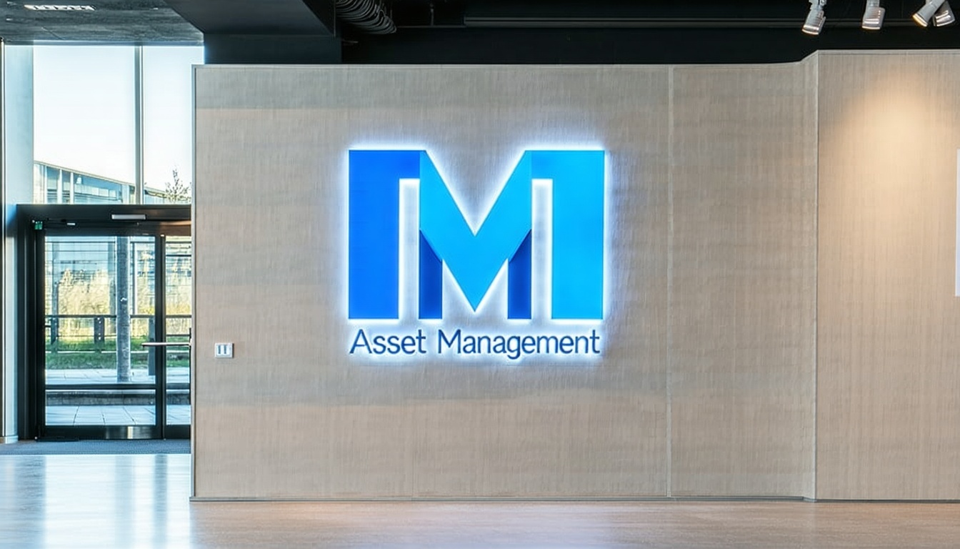 Logo of a digital asset management company